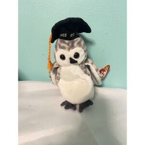 TY Beanie‎ Baby - WISER the 1999 Owl (7 inch)